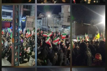 موج سی و یکم حماسه حضور مردم کرمانشاه در سنگر خیابان