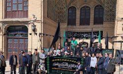 اقامه عزای حضرت امام جعفر صادق علیه السلام و چهار پایه خوانی در کرمانشاه | احیا سنت چهار پایه خوانی از پایه های تمدن سازی اسلامی است