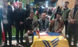 برپایی میز خدمت پست استان در چهل و هفتمین اجتماع شبانه نحن المنتقمون کرمانشاه