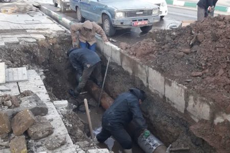 رفع بیش از ۱۱۸۵ حادثه آب و فاضلاب در فروردین ‌ماه