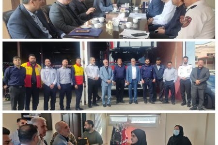 تقدیر رنجبر نماینده مردم کرمانشاه در مجلس شورای اسلامی از آتش نشانان کرمانشاه