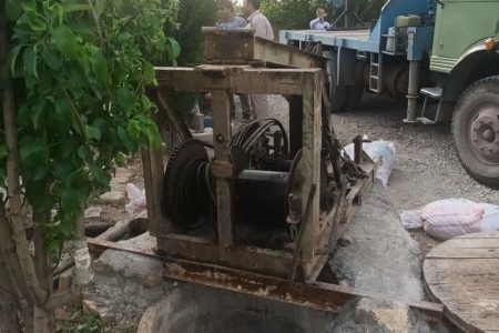 توقیف دستگاه حفاری غیرمجاز در کرمانشاه