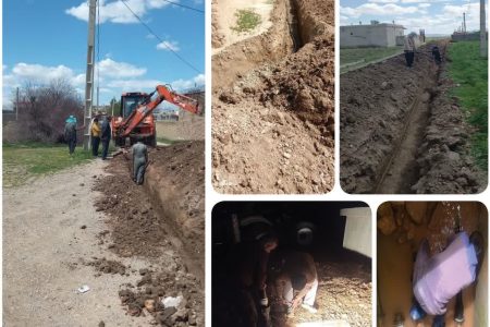 بازسازی زیرساخت‌های آبی ۳ روستا در شهرستان کرمانشاه