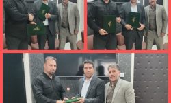 امضاء تفاهم‌نامه همکاری مشترک میان معاونت تربیت بدنی بسیج استان کرمانشاه، مدیرعامل باشگاه فرهنگی ورزشی مقاومت استان و سازمان بسیج حقوق دانان استان