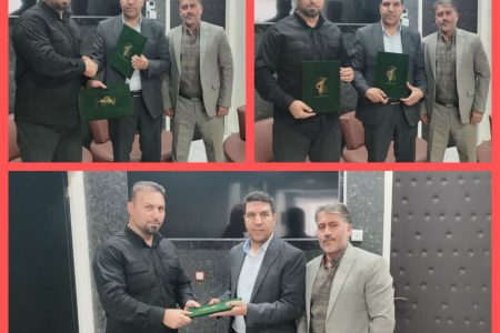 امضاء تفاهم‌نامه همکاری مشترک میان معاونت تربیت بدنی بسیج استان کرمانشاه، مدیرعامل باشگاه فرهنگی ورزشی مقاومت استان و سازمان بسیج حقوق دانان استان