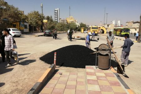 پایان عملیات اجرایی و بهسازی ترمینال مسافربری میدان آزادی