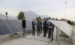 پنل خورشیدی ۱۸.۵ کیلوواتی ادارهکل دامپزشکی کرمانشاه به بهرهبرداری رسید