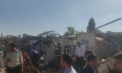 انفجار منزل مسکونی در محله جعفرآباد کرمانشاه ده مصدوم برجای گذاشت